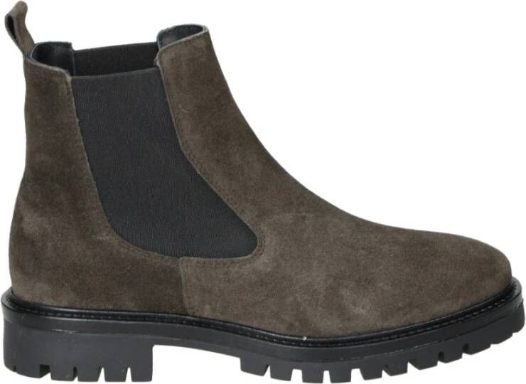 Alpe Chelsea-boots van suède