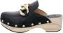 Alpe Arizona Clogs Black Dames - Thumbnail 1