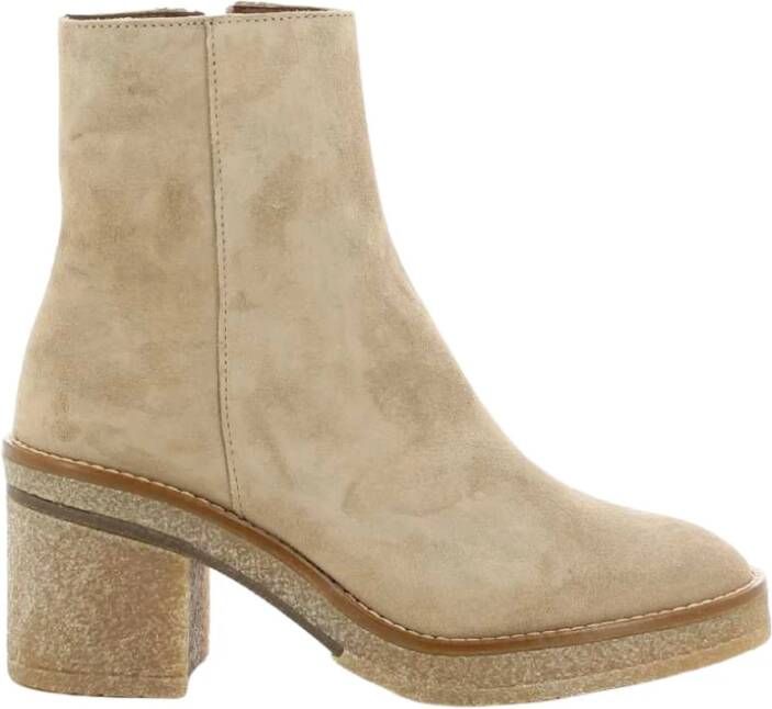 Alpe Beige Damesschoenen Stijlvol Model Beige Dames