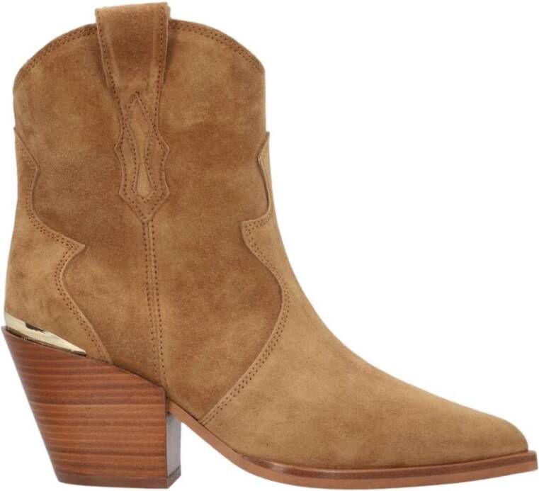 Alpe Casual Camel Dameslaars Brown Dames