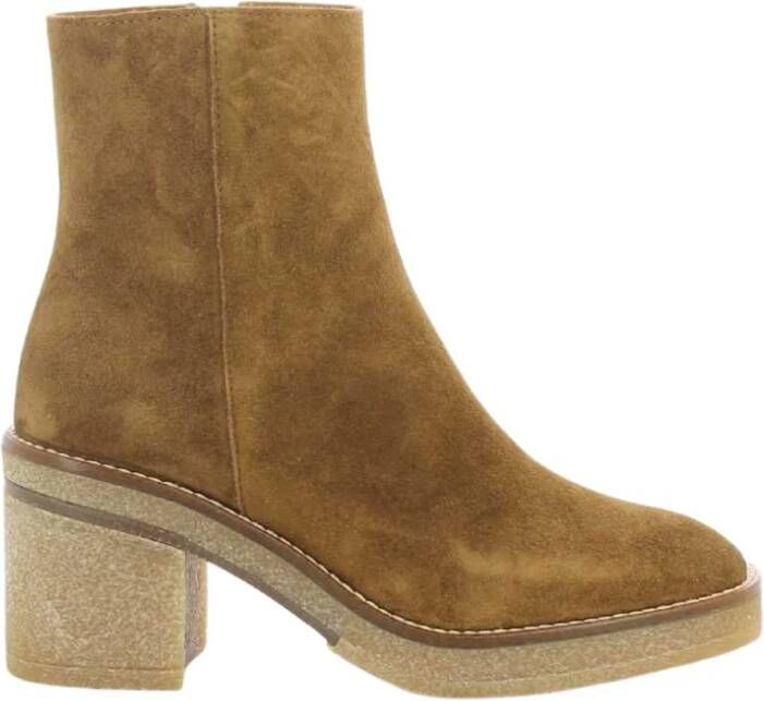 Alpe Dames Cognac Schoenen Brown Dames