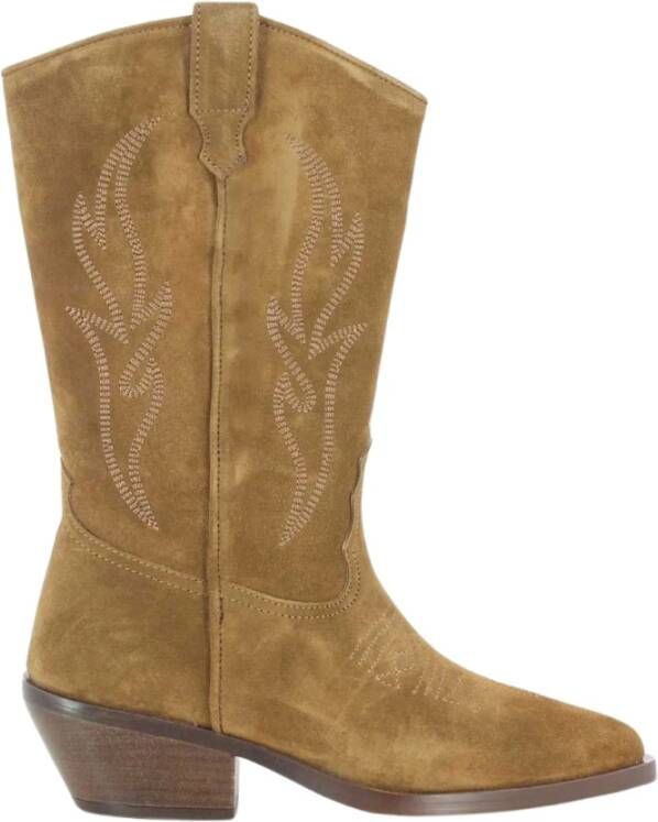 Alpe Dames Cognac Schoenen Brown Dames