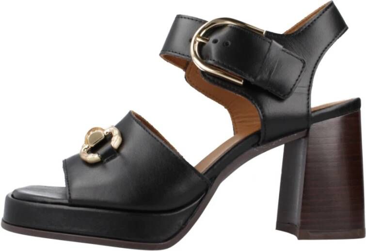 Alpe High Heel Sandals Black Dames