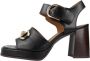 Alpe High Heel Sandals Black Dames - Thumbnail 2