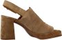 Alpe High Heel Sandals Brown Dames - Thumbnail 1