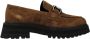 Alpe Stijlvolle dames loafers Brown Dames - Thumbnail 2