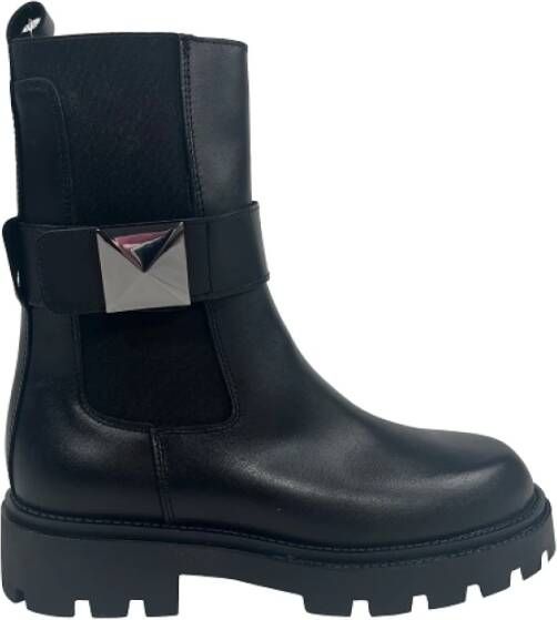 Alpe Klassieke Chelsea Boots Agnes Stijl Black Dames