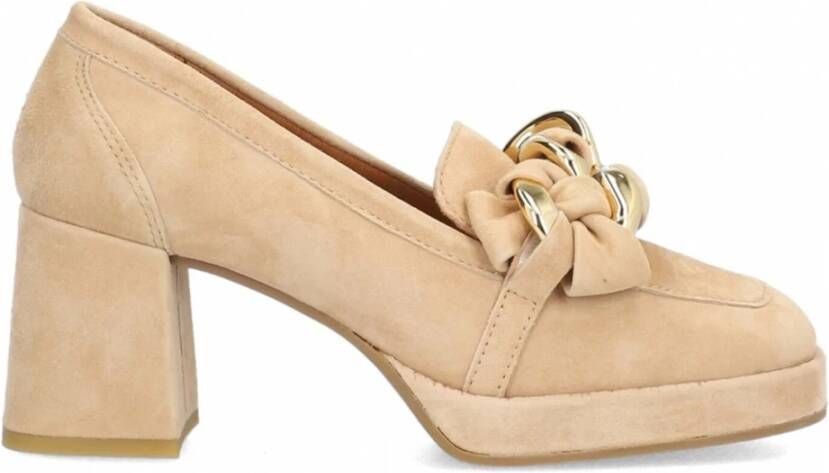 Alpe Vogue Heeled sandals Beige Dames