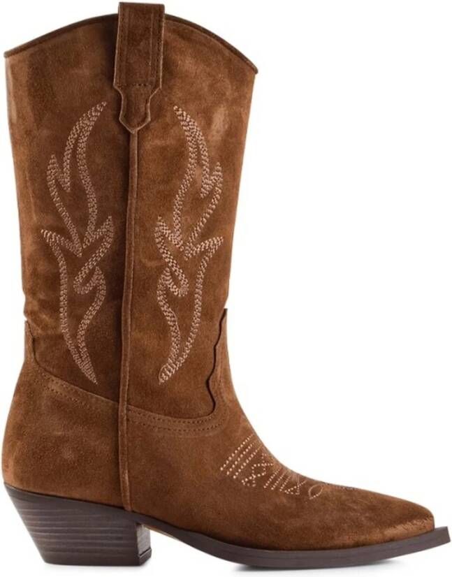 Alpe Western Boots Brown Dames