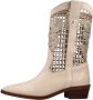 Alpe Western Style Cowboy Boots Beige Dames - Thumbnail 2