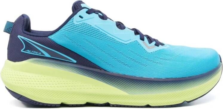 Altra Blauwe Veterschoenen met Reflecterende Details Multicolor Heren