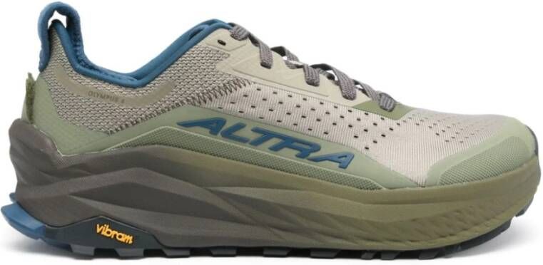 Altra Mesh Lace-Up Sneakers Beige Heren