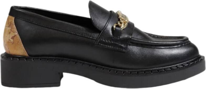 Alviero Martini 1a Classe Dames Leren Schoenen Herfst Winter Collectie Black Dames