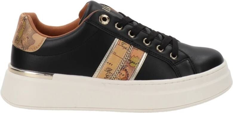 Alviero Martini 1a Classe Dames Sneakers van Kunstleer Stijlvol Ontwerp Black Dames