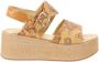 Alviero Martini 1a Classe Elegante Sandalen van Kunstleer Beige Dames - Thumbnail 3