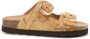 Alviero Martini 1a Classe Geo Classic Eco Nappa Platte Sandalen Beige Dames - Thumbnail 1