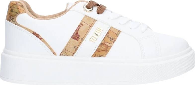 Alviero Martini 1a Classe Geo Classic Sneakers voor vrouwen White Dames