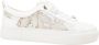 Alviero Martini 1a Classe Geo Safari Leren Sneakers White Dames - Thumbnail 1