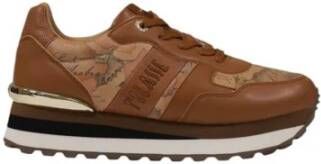 Alviero Martini 1a Classe Moderne Beige Sneaker Dames Collectie Multicolor Dames