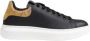 Alviero Martini 1a Classe Polyurethaan Detail Leren Sneaker Heren Collectie Black Heren - Thumbnail 1