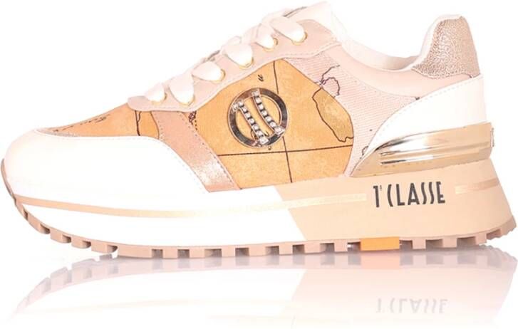 Alviero Martini 1a Classe Sneakers Beige Dames