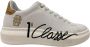 Alviero Martini 1a Classe Witte Leren Sneakers met Inzetstukken White Dames - Thumbnail 1