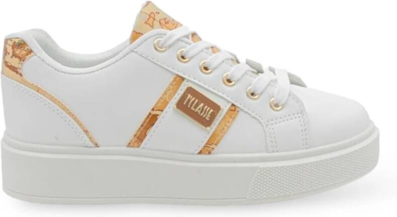 Alviero Martini 1a Classe Witte Sneakers 0860 Bianco White Dames