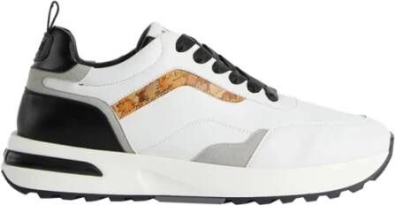 Alviero Martini 1a Classe Witte Sneakers Moderne Stijl White Heren