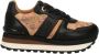 Alviero Martini 1a Classe Zwarte Sneakers met Geo Classic Print Black Dames - Thumbnail 1