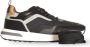 Alviero Martini 1a Classe Zwarte Sneakers met Geo Night Print Black Heren - Thumbnail 1