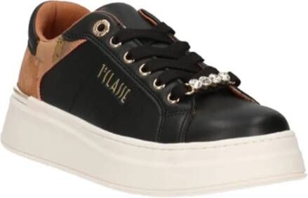 Alviero Martini 1a Classe Zwarte Sneakers met Modern Ontwerp Black Dames