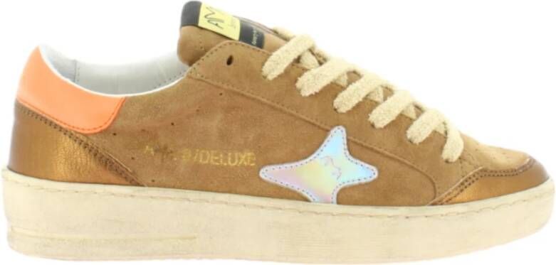 Ama Brand Beige Sneakers Model 2942 Slam Beige Dames