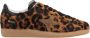 Ama Brand Leopard Print Sneaker Brown Dames - Thumbnail 1