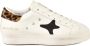 Ama Brand Leren Sneakers met Rubberen Zool White Dames - Thumbnail 1