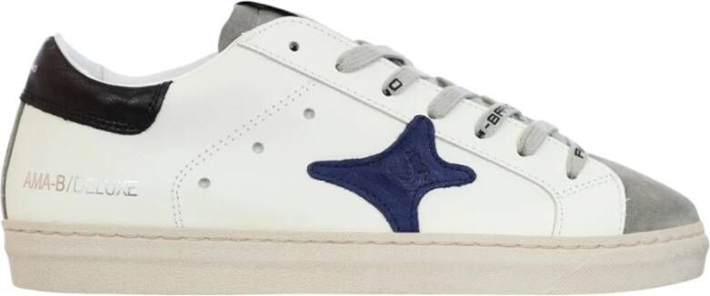 Ama Brand Witte Sneakers Model 2922 SNK White Heren