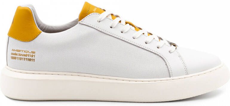 Ambitious Eclipse Geperforeerde Sneaker White Heren