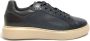 Ambitious Blauw Navy Bruin Leren Sneakers Blauw Heren - Thumbnail 1