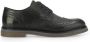 Ambitious Leren Brogue Veterschoenen voor Heren Black Heren - Thumbnail 2