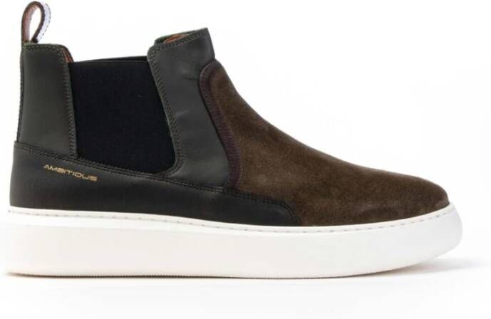 Ambitious Eclipse High-Top Sneaker Brown Heren