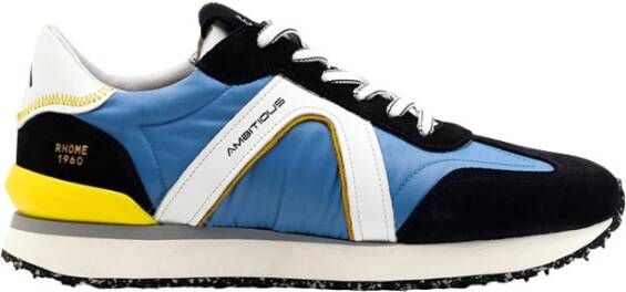 Ambitious Retro Runner Sneaker Blue Heren