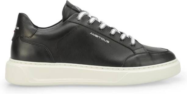 Ambitious Sleek Minimal Sneaker met EVA-zool Black Heren