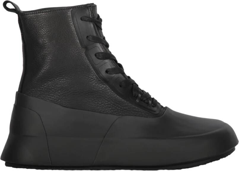 Ambush Hoge Leren Sneakers Black Heren