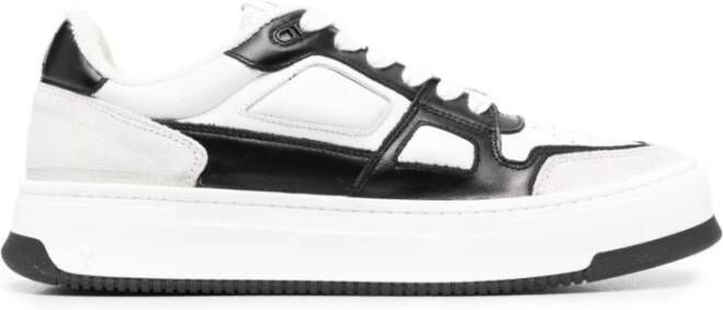 Ami Paris 101 Wit Zwart Arcade Sneakers Wit Dames