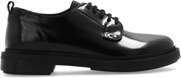 Ami Paris Anatomische Teen derby schoenen Black