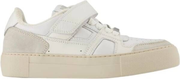 Ami Paris Arcade Sneakers met Klittenbandsluiting White