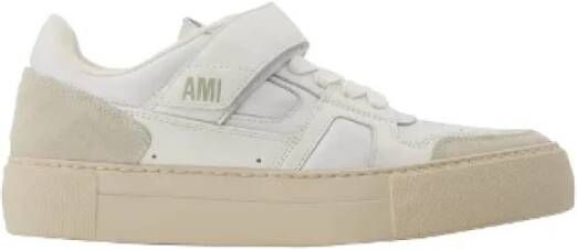 Ami Paris Leather sneakers White Dames