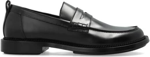 Ami Paris Leren schoenen Black Heren