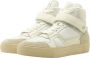 Ami Paris Witte Leren High-Top ADC Sneakers White Unisex - Thumbnail 4