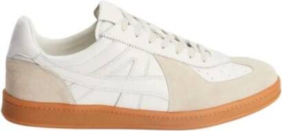 Ami Paris Witte Tennis Low-Top Sneakers White Heren