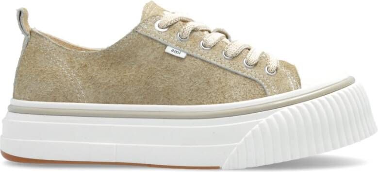 Ami Paris Sportschoenen Beige Dames